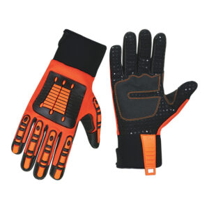 Mechanic Utility Work Gloves Breathable Spandex Safety Impact Glove JI-6069