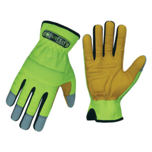 Mechanic Utility Work Gloves Breathable Spandex Safety Impact Glove JI-6064