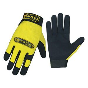 Mechanic Utility Work Gloves Breathable Spandex Safety Impact Glove JI-6063