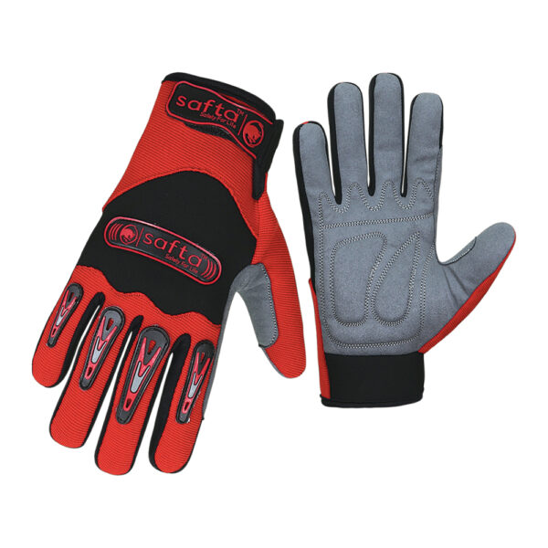 Mechanic Utility Work Gloves Breathable Spandex Safety Impact Glove JI-6077