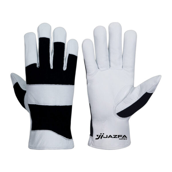 Leather Safety Work Gloves JI-5030