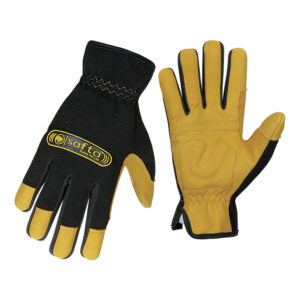 Mechanic Utility Work Gloves Breathable Spandex Safety Impact Glove JI-6058